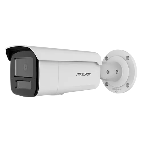 Camera IP Hikvision, 4MP, AcuSense, lentila 2.8mm, IR 60m, Lumina Alba 60m, IK10, IP67, PoE - HIKVISION DS-2CD2T43G2-2LI-2.8mm