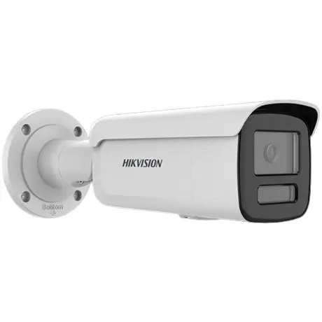 Camera IP HIKVISION DS-2CD2T47G3-LIY-2.8mm, 4MP, lentila 2.8mm, Smart Hybrid Light 60m ColorVu3, Alarma, slot card, PoE, IP67