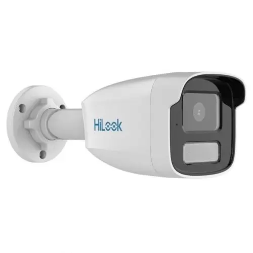 Camera IP HiLook, 2MP, lentila 2.8mm, ColorVu, Iluminare duala 50m, Microfon, PoE, IP67 - IPC-B429HA-LU