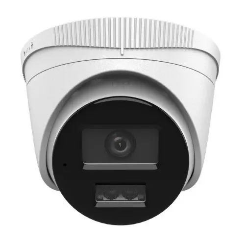 Camera IP HiLook, 4MP, Lentila 2.8mm, Smart Hybrid Light, microfon, PoE, IP67 - IPC-T240HA-LU