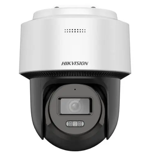 Camera IP PT 2MP Hikvision, Smart Hybrid Light, Auto-tracking Lite, Microfon, Difuzor, Slot Card, Lentila 4mm, PoE, IR 30m, Lumina Alba 30m - DS-2DE2C200MWG-E(4mm)