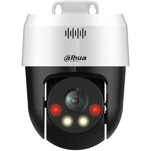 Camera IP PT Eco Series Dahua SD2A500NB-GNY-A-PV, 5MP, lentila 4mm, Smart Dual Light 30m, microfon, difuzor, alarma, PoE, IP66