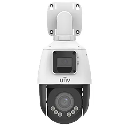 Camera IP PTZ 4X, Dual-Lens, 2x2MP, IR 50M, Audio, VCA, Lighthunter - UNV IPC9312LFW-AF28-2X4