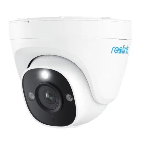 Camera IP Reolink, 4K 8MP, IR 30m, Microfon, Alarma, PoE, Lentila 4mm, MicroSD - P334