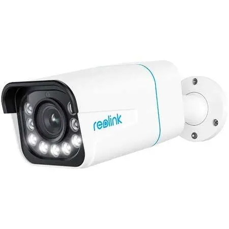 Camera IP Reolink RLC-811A P430, 4K, IR 30 m, color noaptea 30 m, 2.7 - 13.5 mm, motorizat, slot card, microfon, sirena, detectie oameni/vehicule, PoE