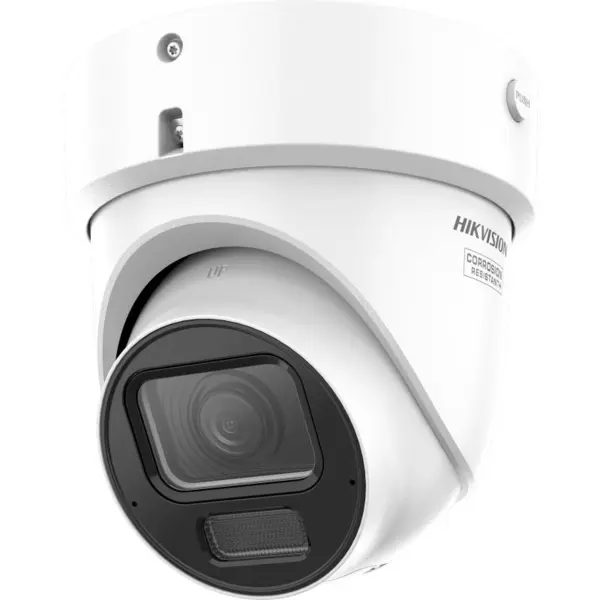 Camera IP Turret Hikvision, 6MP, IR 40m, lentila varifocala motorizata 2.8-12mm, PoE, H.265+, AcuSense AI persoane si vehicule, IP67, DS-2CD2H66G2H-IZSY(2.8-12MM)(EF)