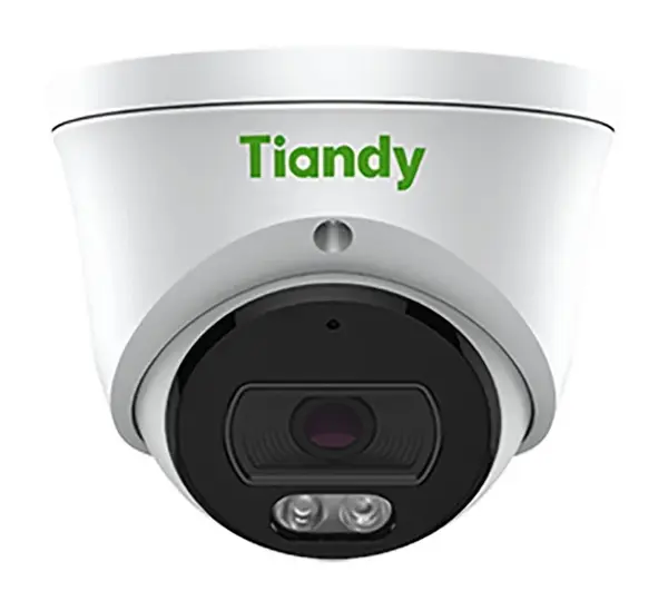 Camera IP Turret, Tri-Light TC-C32XP-I3-WEY-28 Tiandy, 2MP, 2.8mm, Iluminare duala, Microfon, MicroSD, PoE, IP66