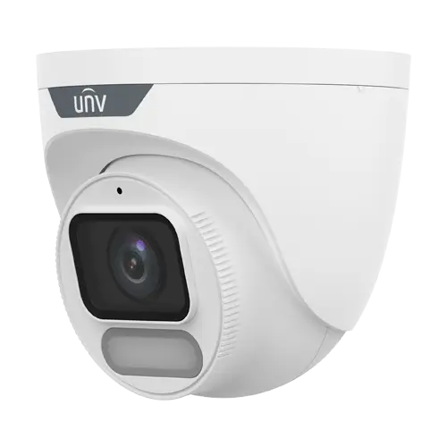 Camera IP UNV 4MP, Wise-ISP, ColorHunter, lentila 4mm, Lumina alba 30m, Mic, color 24/7 - IPC3624LE-ADF40K-WP