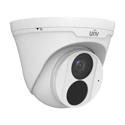 Camera IP UNV, 5 MP, EasyStar, lentila 2.8 mm, IR 30M, Microfon - IPC3615LE-ADF28K-H