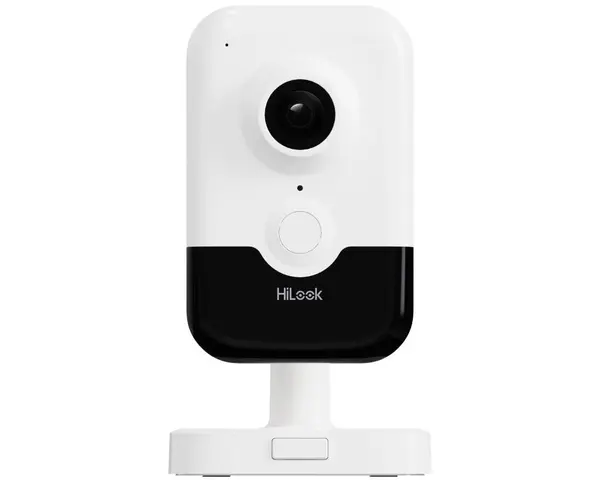 Camera IP Wi-Fi Cube HiLook, AcuSense, 4MP, IR 10m, Microfon, Difuzor, slot microSD - IPC-C340HA-D/W(W)