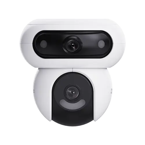 Camera IP, Wi-Fi, Dual-Lens Pan&Tilt 4MP, Audio bidirectional, Alarma, IR/lumina alba 30M, Color 24/7 - EZVIZ CS-H90(2x4MP)