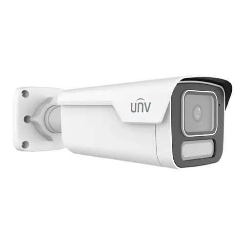 Camera IP Wise-ISP ColorHunter, 4MP, lentila 2.8mm, WL 40m, Microfon, PoE, Color 24/7, IK10 - UNV IPC2B14SE-ADF28K-WP-I1
