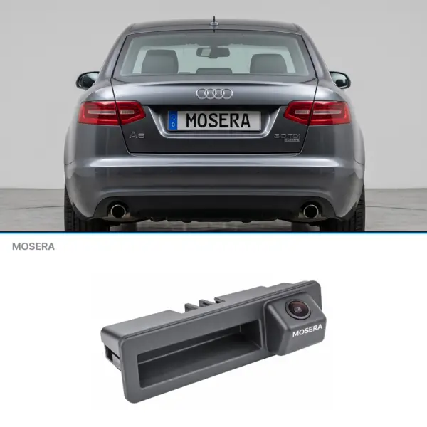 Cameră marșarier Audi A6 C6 2004-2011 AHD 1080P NTSC MOSERA