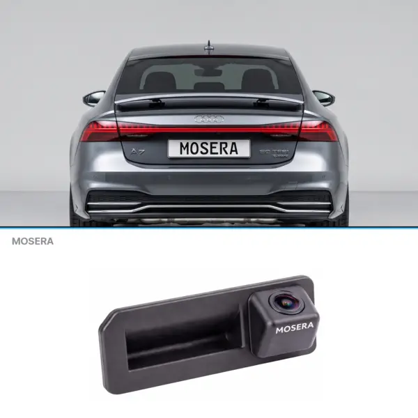 Cameră marșarier Audi A7 C8 2019+ în mâner AHD 1080P NTSC MOSERA