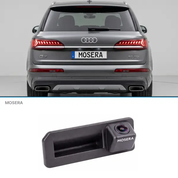 Cameră marșarier Audi Q7 4M 2016+ în mâner AHD 1080P NTSC MOSERA
