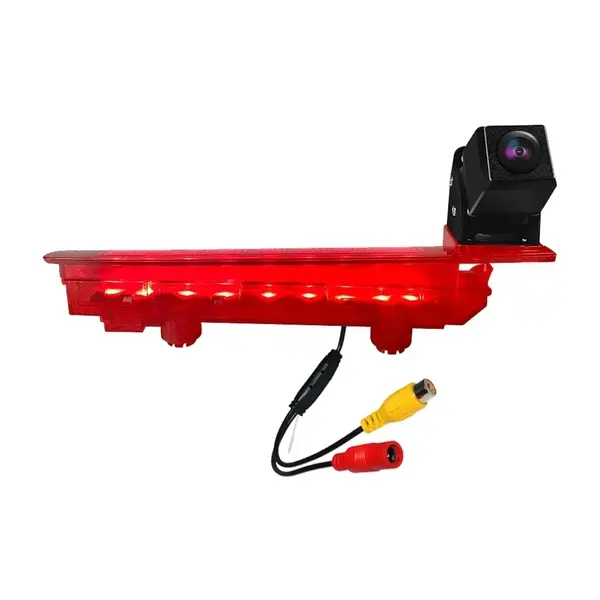 Camera marsarier dedicata VW Transporter T5 2010 - 2015 cu 2 usi spate tip stop frana, AHD 720P, Night Vision, rezistenta la apa si praf, cablu video 6m