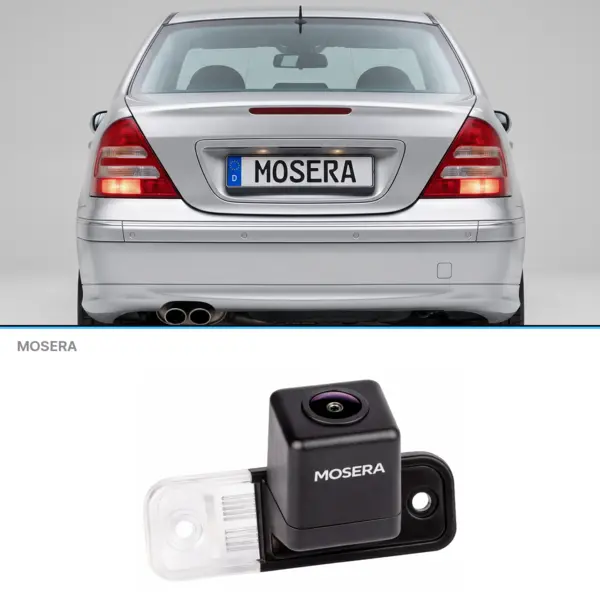 Cameră marșarier Mercedes-Benz Clasa C W203, S203 2000-2007 AHD 1080P NTSC MOSERA