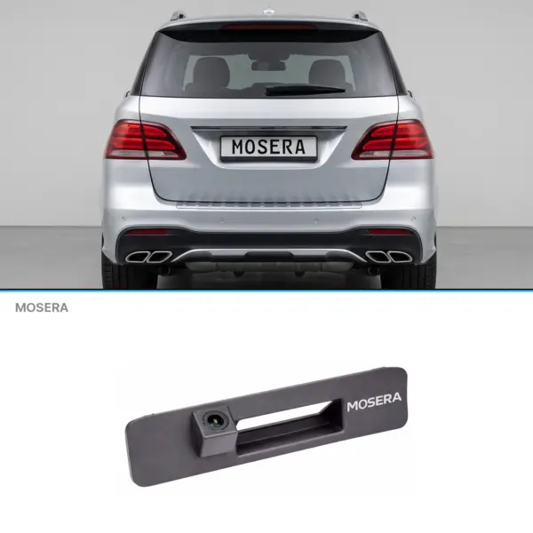 Cameră marșarier Mercedes-Benz Clasa GLE ML W166 2011-2019 în mâner AHD 1080P NTSC MOSERA