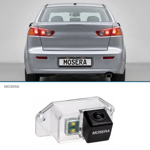 Cameră marșarier Mitsubishi Lancer 2007+ AHD 1080P NTSC MOSERA