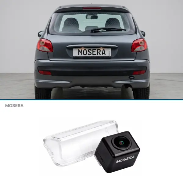 Cameră marșarier Peugeot 206 1998-2012 AHD 1080P NTSC MOSERA