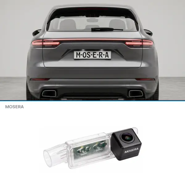 Cameră marșarier Porsche Cayenne gen3 2017+ AHD 1080P NTSC MOSERA
