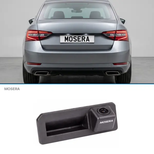 Cameră marșarier Skoda Superb 2013+ în mâner AHD 1080P NTSC MOSERA