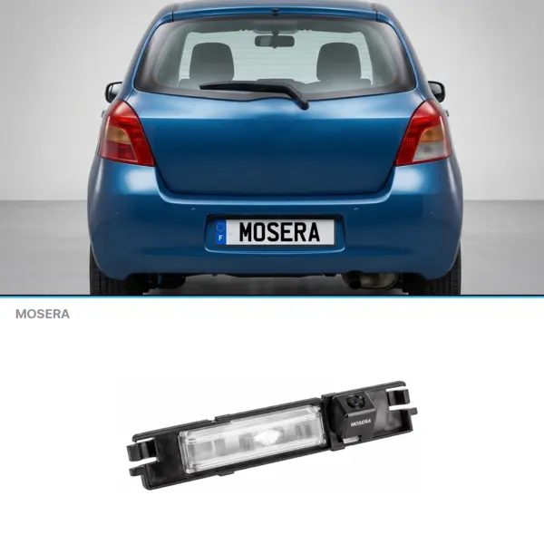 Cameră marșarier Toyota Yaris 2 2005-2011 AHD 1080P NTSC MOSERA