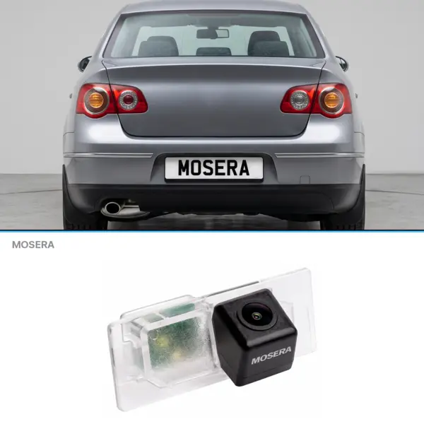 Cameră marșarier Volkswagen Passat B6 Sedan versiune cu LED 2005-2011 AHD 1080P NTSC MOSERA
