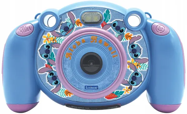 Camera pentru copii Lexibook - Stitch, cu card SD