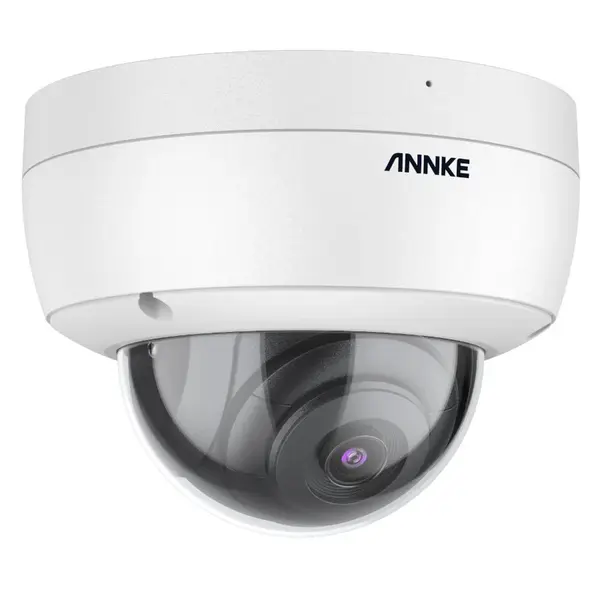 Camera performanta de supraveghere video ANNKE I51DN, PoE, tip Dome, interior/exterior, 5MP, Ultra HD/2k+, vedere nocturna IR, audio, rezistenta la intemperii