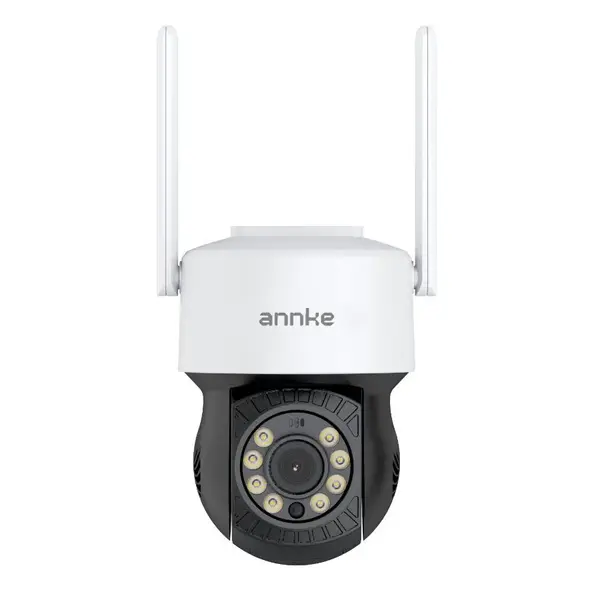 Camera performanta de supraveghere video ANNKE I81BE, de exterior, WiFi, 4MP, tip Dome, Super HD, Pan & Tilt, comunicare audio bidirectionala, vedere nocturna IR, rezistenta la intemperii