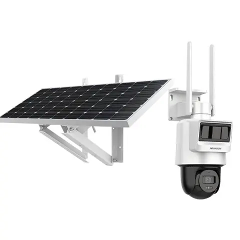 Camera PT IP 4G Hikvision DS-2DE2C400IWG-K/4G/C09S20, 4MP, lentila 2.8mm, IR 30m, audio, PIR+Radar, panou solar, acumulator , IP66