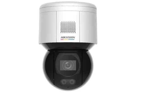 Camera PTZ IP, 4MP, 4mm, AcuSense, Alarma acustica si optica, LED 30m, Audio bidirectional, MicroSD, PoE, Hikvision DS-2DE3A400BW-DE(F1)(T5)