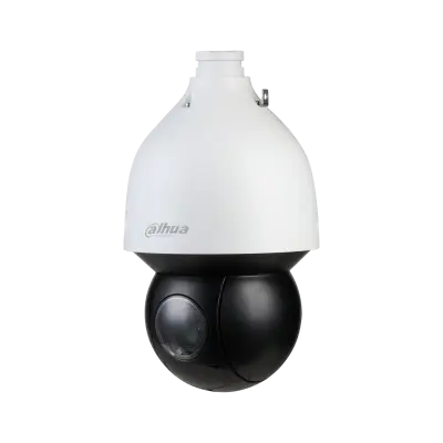 Camera rotativa IP Speed Dome PTZ Starlight Dahua WizSense Starlight, 8 MP, 5.4 - 135 mm, intrare/iesire alarma, IR 150 m, 25x, auto tracking, SMD 4.0, slot card, PoE+, suport perete inclus - SD5A825GA-HNR