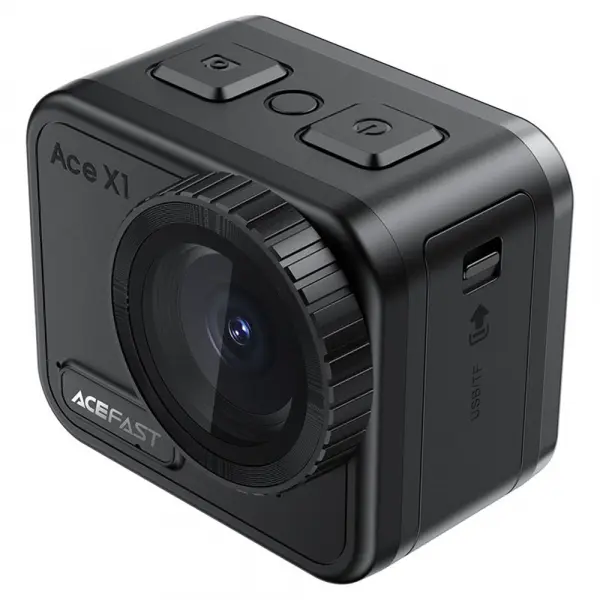 Camera Sport Acefast X1, 4K, Wi-Fi, Neagra