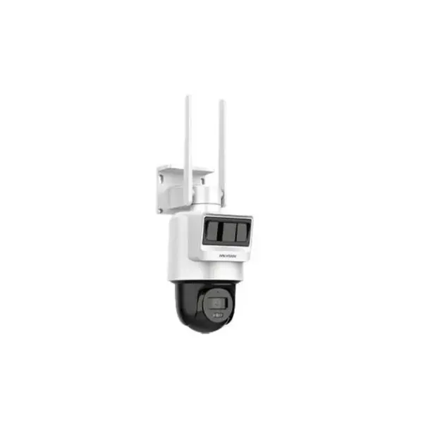 Camera supraveghere 4G cu panou solar Hikvision Hilook PTZ-N2C400I-K/4G/C09S20, 4 MP, 2.8 mm, PIR 12 m, IR 30 m, panou solar 20W, acumulator 90 Wh, microfon si difuzor, slot card