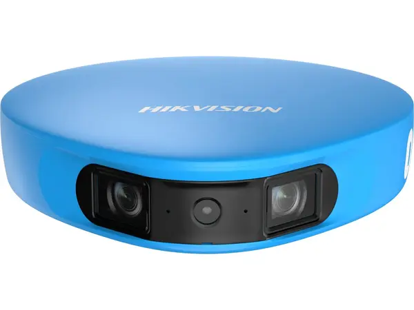Camera supraveghere 4G PanoVu Hikvision DS-2CD6982G0-WU/4G, Wi-Fi, 15MP, 2x microfon, Bluetooth, baterie, IP65