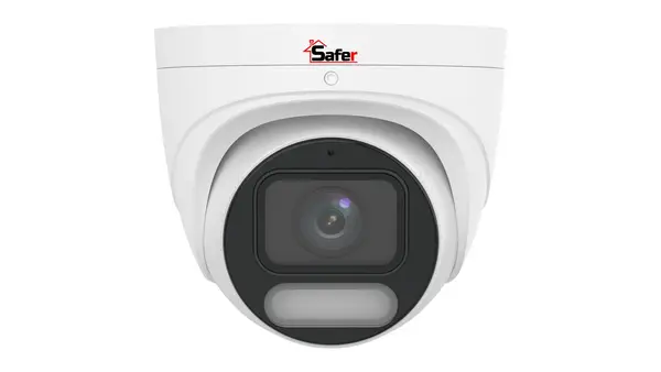 Camera supraveghere 4MP, ColorHunter, microfon, slot card microSD, PoE, IP67, Safer SAF-IPCDP4MPWISPF28(U)
