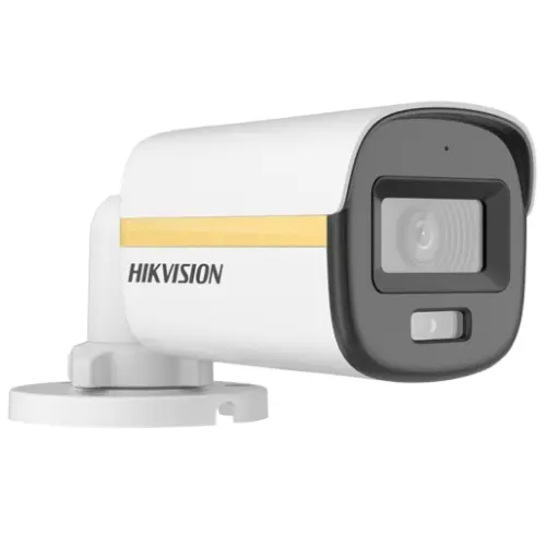 Camera supraveghere analog 2MP, IR 30m, lumina alba 20m, alarma, microfon, ColorVU, PoC - Hikvision DS-2CE10DF3T-LSE(2.8mm)