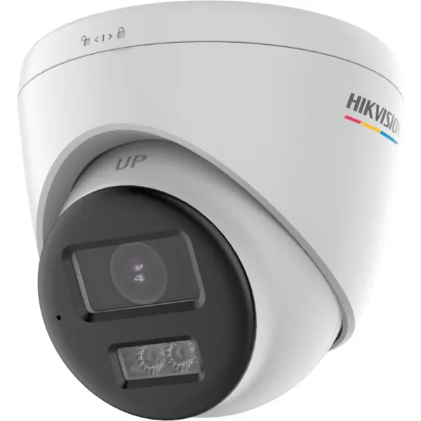 Camera supraveghere analog Hikvision, 8MP, Dual Light IR 40m, lumina alba 40m, lentila 2.8mm, microfon,DS-2CE72UF3T-LS(2.8MM)