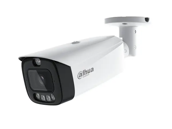 Camera supraveghere bullet 4MP, lentila 2.8 mm, WizColor Dual Light 50m, AI IVS SMD 4.0, audio bidirectional, alarma, stocare microSD 512GB, PoE+, IP67, IPC-HFW3449T1-AS-PV-PRO