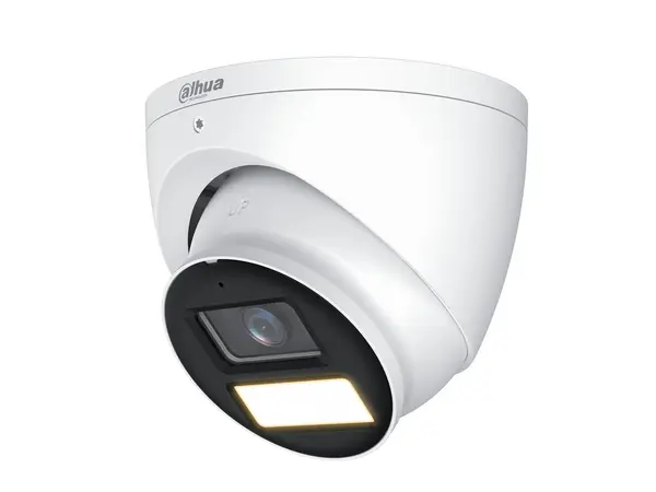 Camera supraveghere Dahua HAC-HDW1239T-A-LED-S3, 2MP 1080p Full Color, microfon, lumina alba 40m, HDCVI, IP67