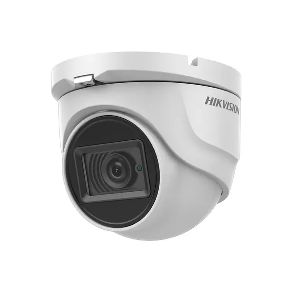 Camera supraveghere dome Hikvision Ultra-Low Light DS-2CE76H8T-ITMF, 5MP, IR 30 m, 2.8 mm