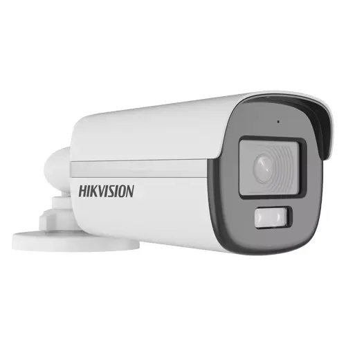 Camera supraveghere, Dual Light, 2MP, lentila 2.8mm, IR 40m, WL 40m, ColorVu, microfon - Hikvision DS-2CE12DF0T-LFS-2.8mm