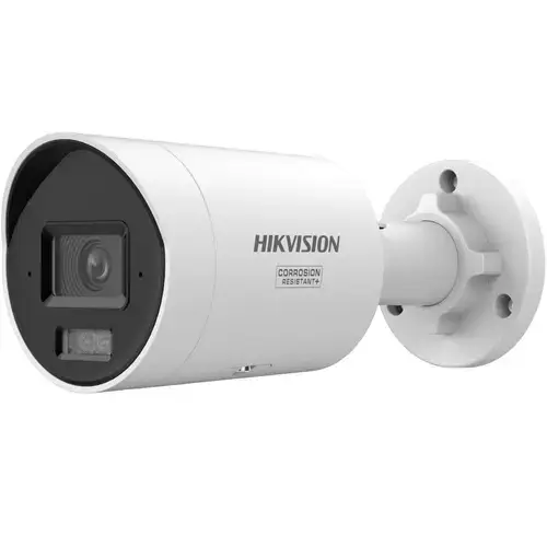 Camera supraveghere exterior IP cu iluminare duala Hikvision ColorVu DS-2CD2087G3-LIY, 8 MP, 2.8 mm, IR/lumina alba 40 m, slot card, PoE