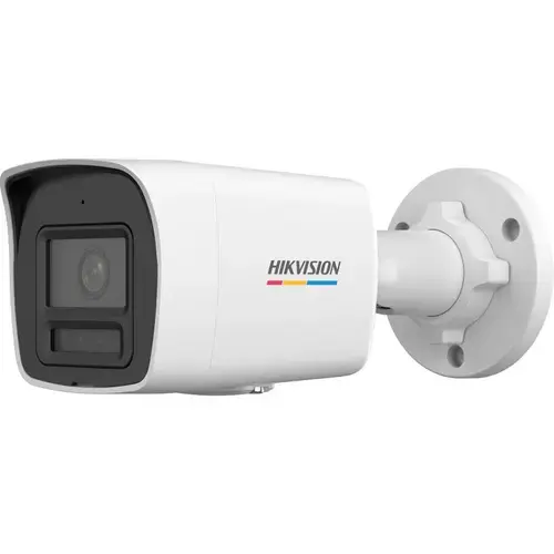 Camera supraveghere exterior IP cu iluminare duala Hikvision ColorVu DS-2CD1047G3H-LIU, 4 MP, 2.8mm, microfon, IR + lumina alba 30 m, PoE