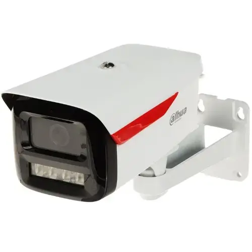 Camera supraveghere exterior IP Dahua WizColor IPC-HFW2649M-S-LED-0360B-B-PRO, 6 MP, 3.6 mm, Iumina alba 50 m, microfon, slot card, IP67, PoE