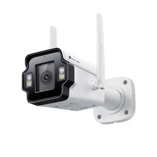 Camera supraveghere exterior IP GSM 4G TP-Link InSight Full-Color S345-4G, 4 MP, 4 mm, IR 50 m, lumina alba 30 m, microfon si difuzor, slot card, detectie miscare / oameni / vehicule