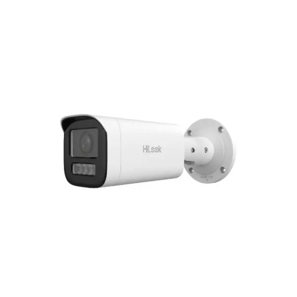 Camera supraveghere exterior IP Hikvision HiLook Hybrid Light IPC-B660HA-LZU, 6 MP, 2.8 - 12 mm, IR/Lumina alba 50 m, microfon, slot card, PoE