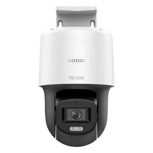 Camera supraveghere exterior IP PTZ Hikvision Hilook, ColorVu, 2MP Full HD, LED alb 30m, Audio, PoE, IP66 - PTZ-N2C200C-DE(F0)